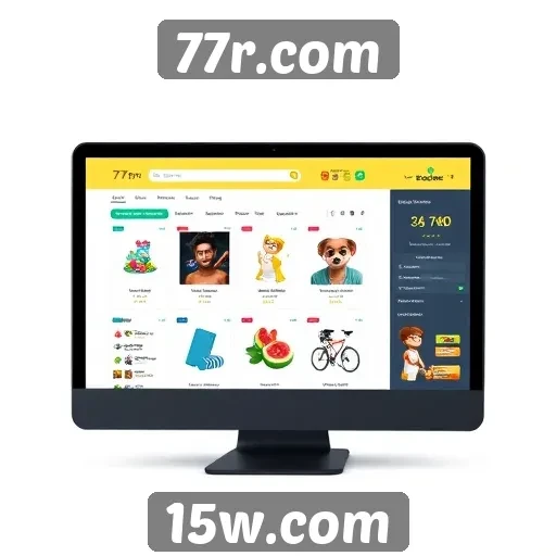 Plataforma 77r.com destaca-se por sua interface amigável